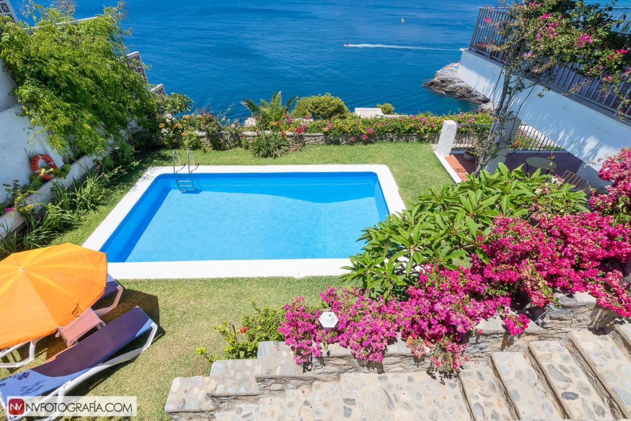 Villa sobre el Mar Alborán La Herradura  Exterior foto